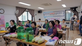 청주 내덕자연시장 효소를 특화상품으로 키운다