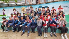 길 잃으면 CU로 오세요…BGF, 안전 벽화 그리기 봉사활동