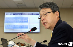 [국감]수출입은행 출자전환 관련 발언하는 김성식 의원