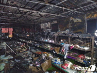 새벽 군산 마트서 불…4400만원 피해
