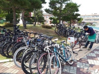 거창군 찾아가는 자전거 이동수리 서비스 실시