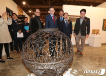 ‘문화마실 임실’ 둘러보는 송하진 전북지사