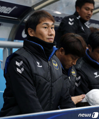 홈 마지막 경기 앞둔 유상철 감독