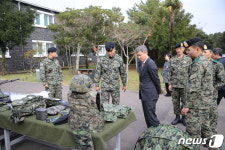 특전사 제주훈련장 찾은 박삼득 국가보훈처장