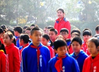 11살에 키 210 거인소녀, 중국 농구계 흥분