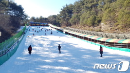 거창군, 수승대 눈썰매장 21일 개장···2월 초까지 운영