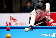 당구 스타 차유람, 프로 당구 데뷔 첫 2회전 진출