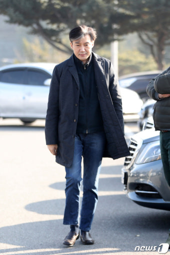 크리스마스 이브에 정경심 교수 면회온 조국 전 장관