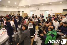 송철호 시장, 병영 순교성지성당 성탄절 특별미사 참석