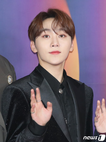 세븐틴 승관, 안구정화 인사