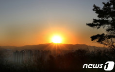 구로구 새해 첫 일출, 매봉산에서