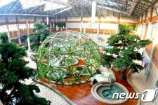 완공된 북한 양덕군 온천 문화휴양지