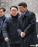 법정 향하는 김석균 전 청장