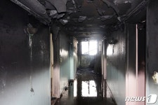 제주 서귀포 모텔 화재…투숙객 대피 소동
