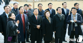 전북 정읍 백정기의사 기념관 찾은 대안신당