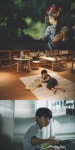 [한복인터뷰] 기생충 다송이 정현준 봉준호 감독님 무릎은 내 전용석, 세배하고파요