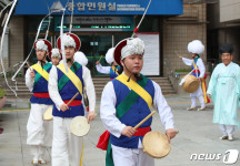 올해도 평안을 기원합니다  비산농악보존회 지신밟기