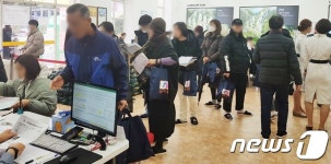 부영주택, 여수웅천 ‘마린파크 애시앙’ 계약 첫날 북적북적