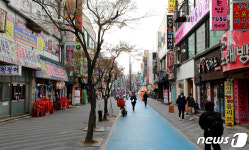 신종코로나 여파...한산한 부천 중동거리