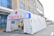 순창군 보건의료원, 선별진료소 운영 강화…음압텐트 설치