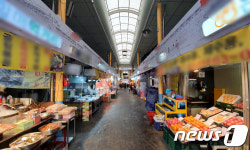 코로나19 직격탄 부천 자유시장 상인들…문 닫는 게 남는 장사