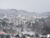무주 덕유산 리조트 눈꽃 세상