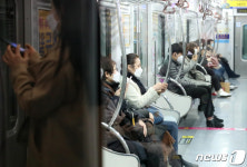 코로나19 확산 한산한 대구지하철