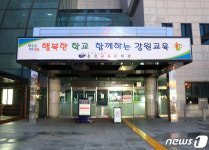 휴관에 들어간 춘천교육문화관