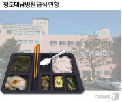 [단독]청도대남병원내 급식 부실…공급업체 직원 집단퇴사도