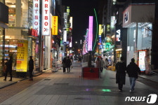 코로나19 확진자 충격…최대 번화가 청주성안길 썰렁