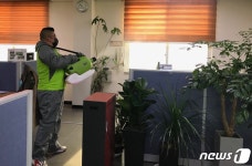 코로나19 확산 막자 옥천군자원봉사센터 팔 걷었다