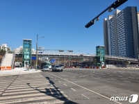 용인시, 기흥역세권에 길이 96.5m 육교 26일 개통