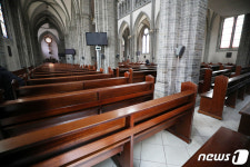 명동성당 미사중단