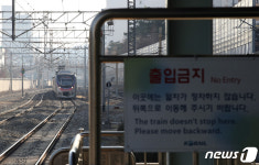 출근길 1호선 중동역에서 사고 열차 정상 운행
