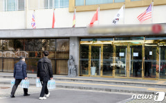 제주 중국인 유학생 합동 임시생활시설