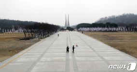 삼일절인데... 코로나19 여파로 한산한 독립기념관