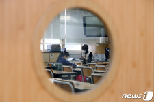 코로나19 확산으로 운영되는 긴급돌봄교실