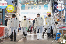광주 동구, 전통시장 방역