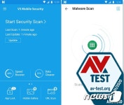 V3 모바일시큐리티, 올해 첫 글로벌테스트서 진단율·성능 만점