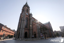 한산한 명동성당