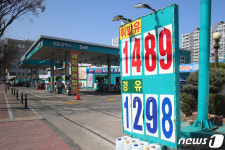 코로나19 확산 한산한 대구 도심 주유소