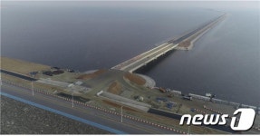 새만금 녹화사업 본격화…동서도로 전 구간 24만주 식재