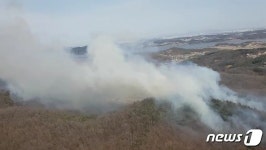 인천 강화군 불은면 야산 불