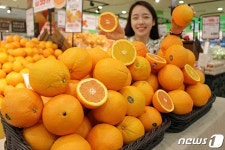 롯데마트 상큼한 오렌지가 왔어요
