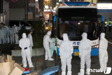 코로나19 집단감염 대구 제이미주병원 확진자 이송