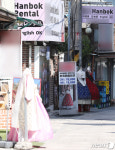 한산한 한복 대여점
