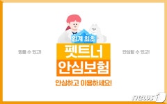 안심하고 멍냥이 맡기세요 펫트너, 펫시터 보험 도입