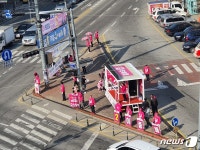 충주도 본격 선거운동 돌입…거리두기 하며 뜨거운 유세