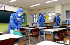 18전비, 초등학교 방역 지원 코로나19 학교 뚫지 못하도록