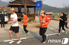 안철수 지지자들과 함께